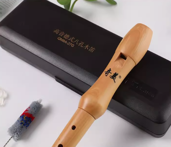 奇美-英式 德式 8孔木质高音竖笛