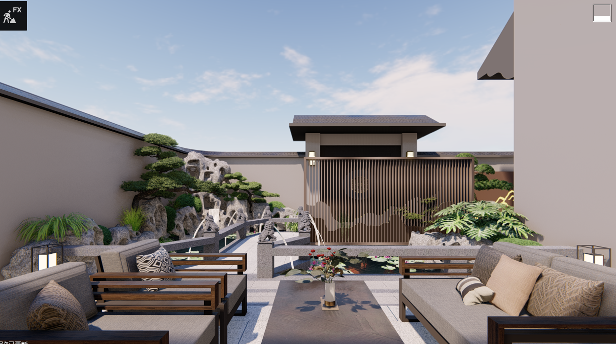 古建连廊