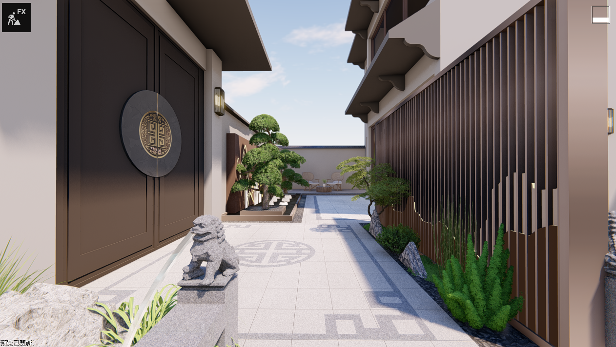 古建连廊