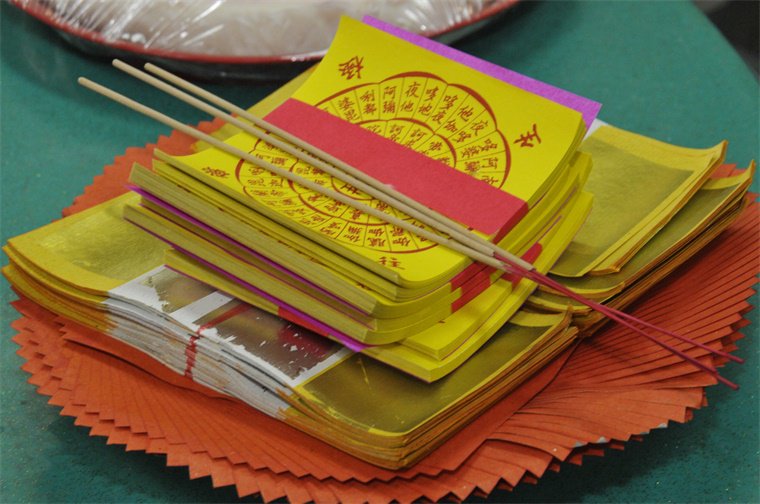 香纸钱蜡烛