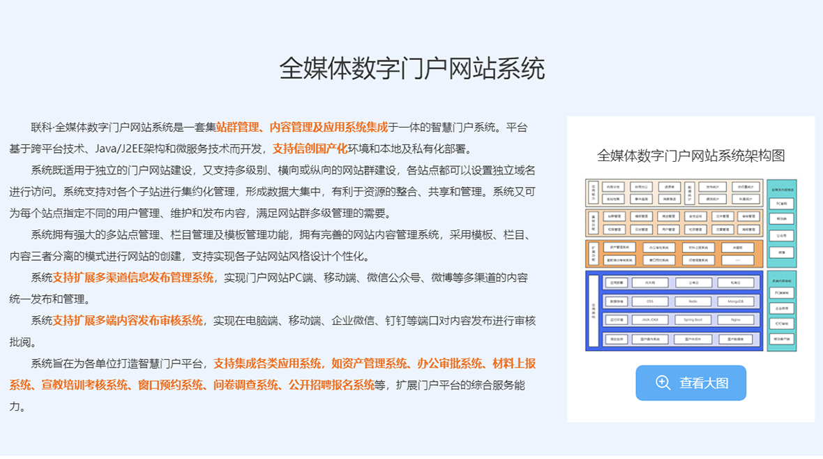 全媒体数字门户网站系统