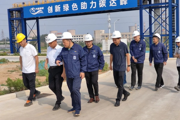 齐鲁氢能董事长深入项目一线，全力推进9.30液氢装置建设目标