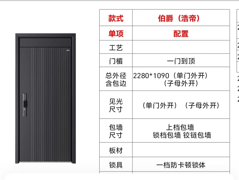 防盗门