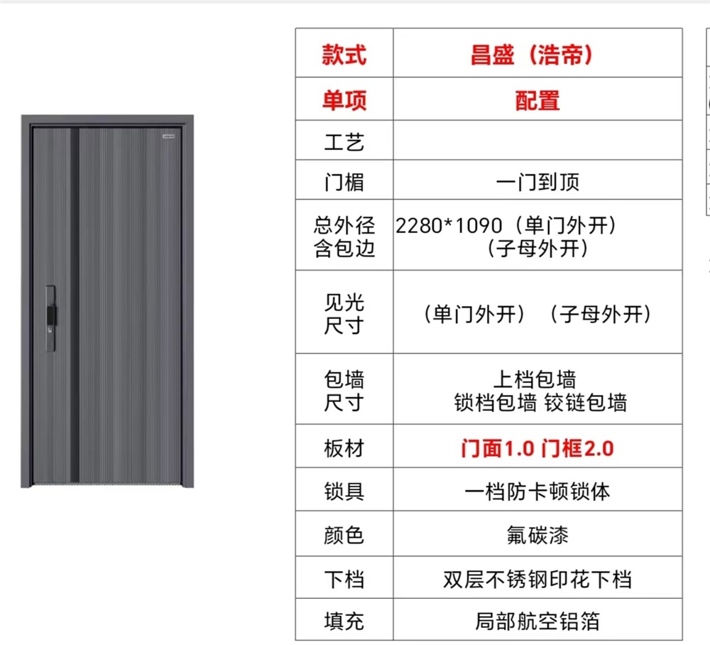 防盗门