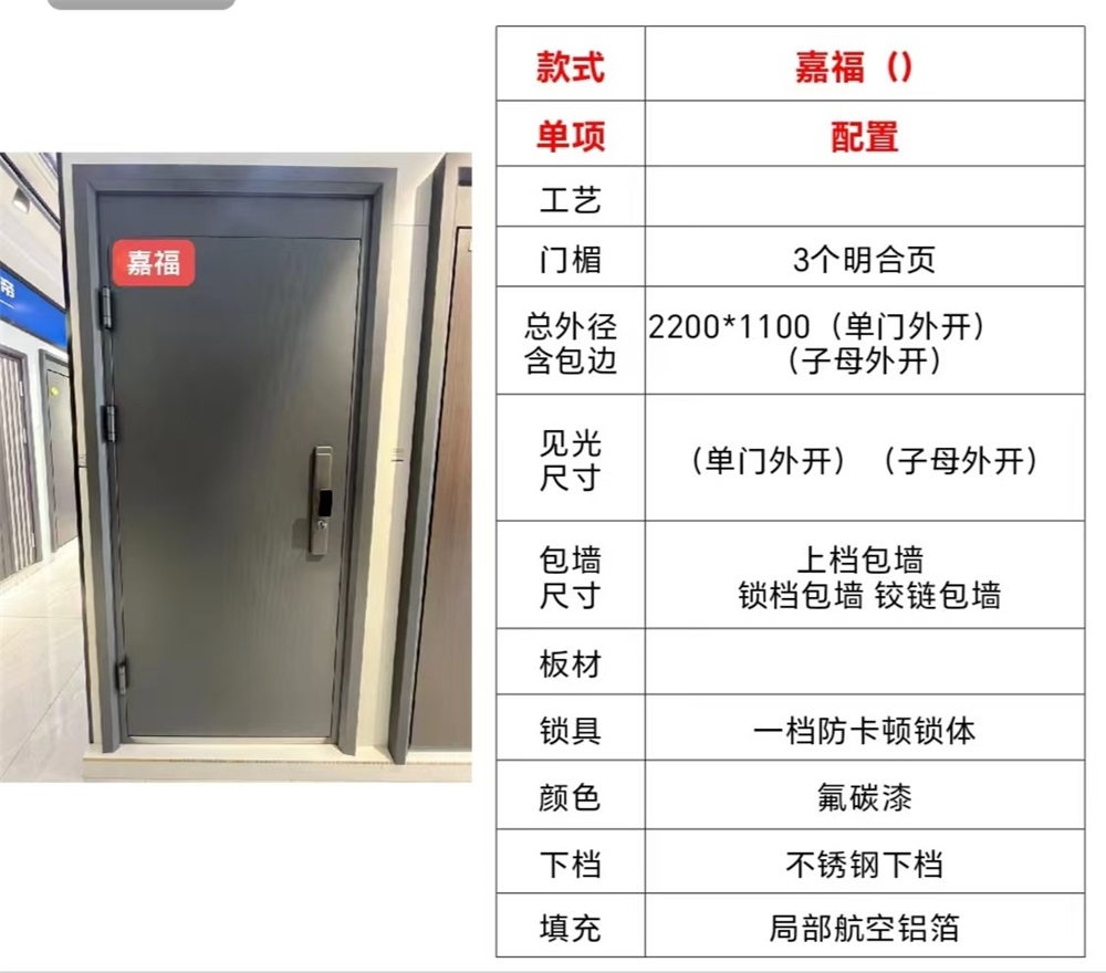 防盗门