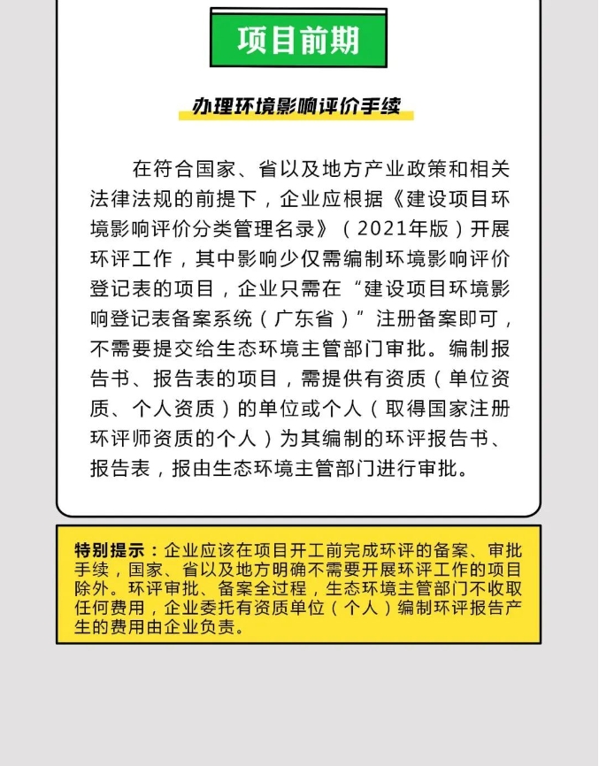 企业相关环保手续