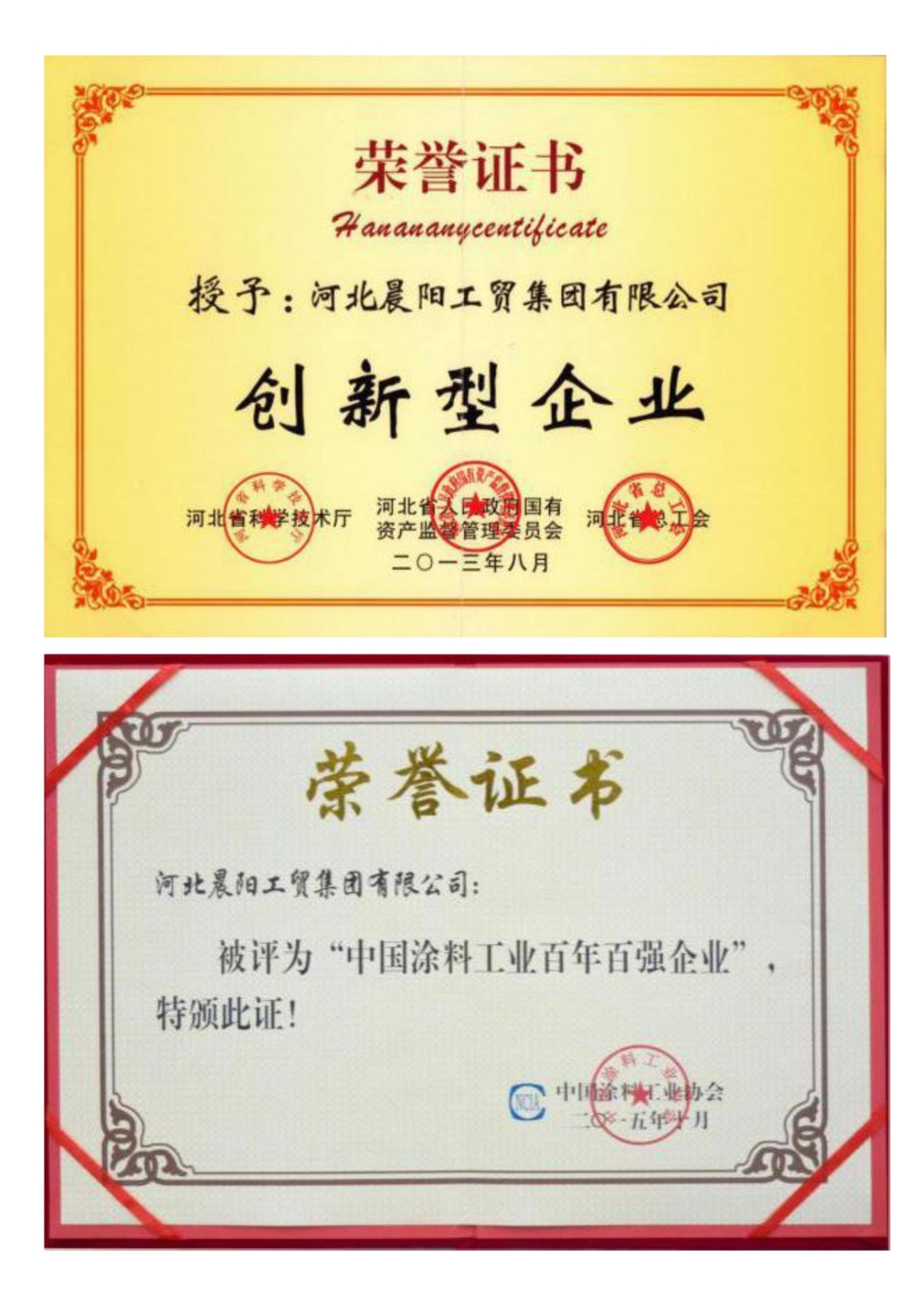 河北晨阳工贸集团有限公司河北晨阳工贸集团有限公司