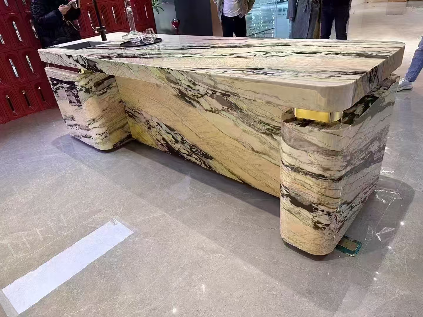 玉石背景墙