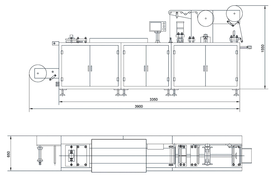 Lollipop Blister Packing Machine