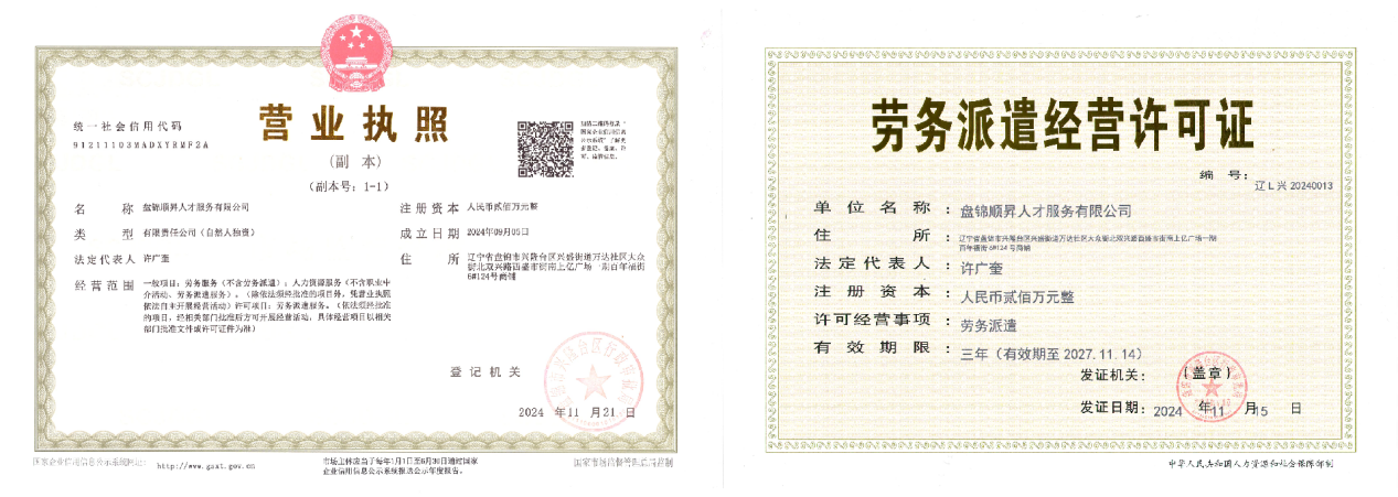 盘锦顺昇人才服务有限公司