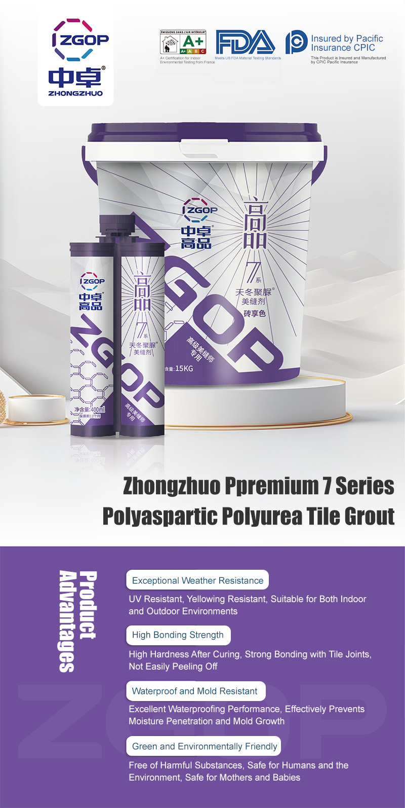 Zhongzhuo Ppremium 7 Series Poly