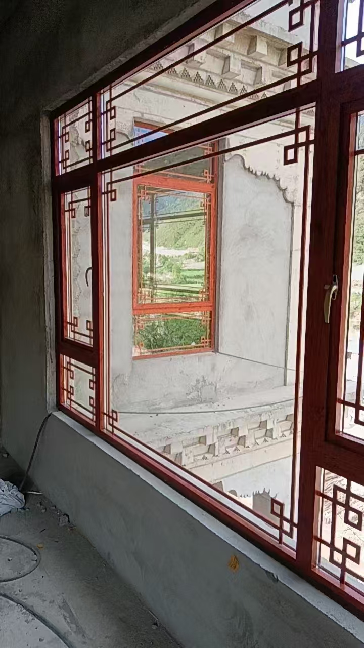 铝艺仿古窗花系列