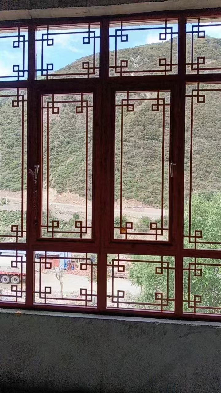 铝艺仿古窗花系列
