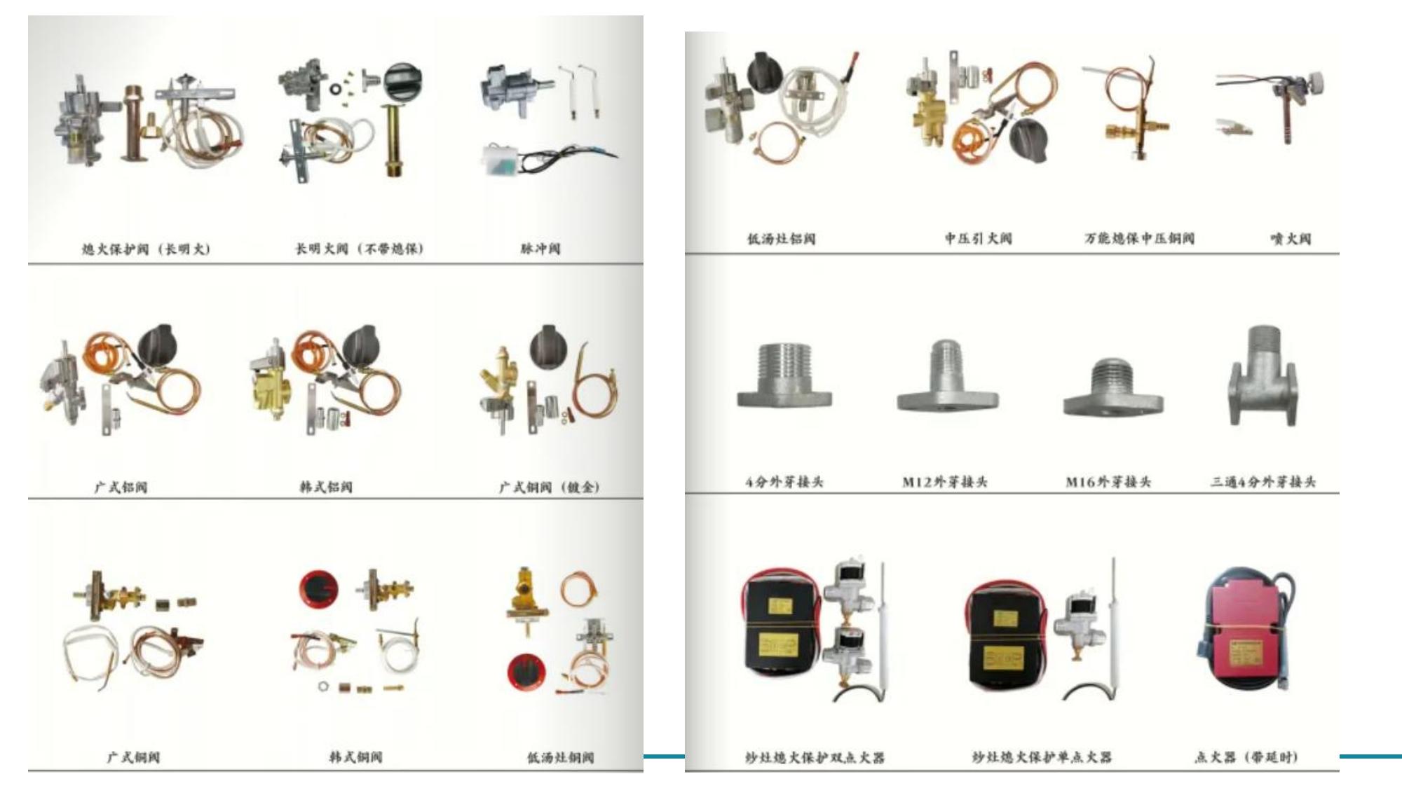各类燃气配件