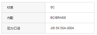 JIS F 7319铸钢10K球形截止阀