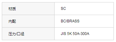 JIS F 7311铸钢5K球形截止阀