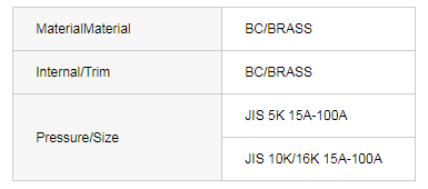 JIS F7302 Bronze 5K angle valves