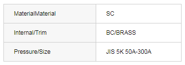 JIS F 7311 Cast steel 5K globe v