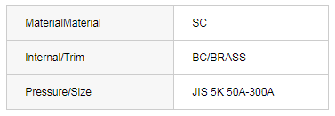 JIS F 7319 Cast steel 10K angle valves