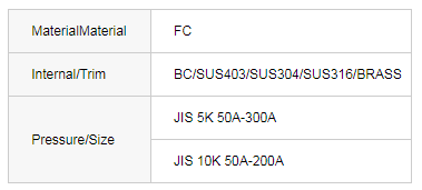 JIS F7373 Cast iron 10K swing check valves