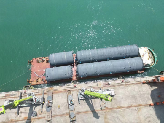 The unloading site of chemical
