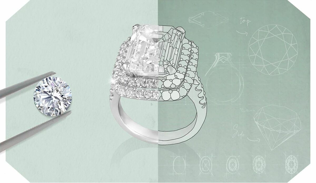 Creating a natural diamond personalized jewelry!