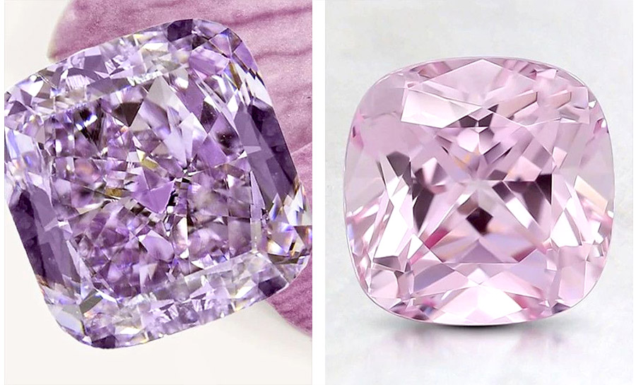 Are there any purple natural diamonds?