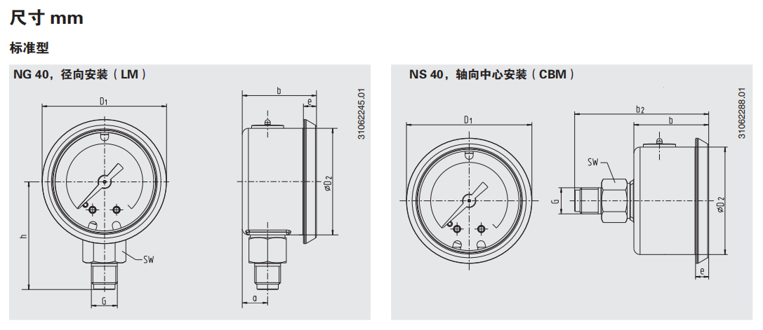 波登管压力表