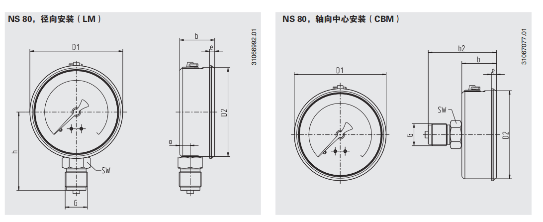 波登管压力表