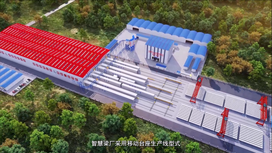 高速公路施工動畫