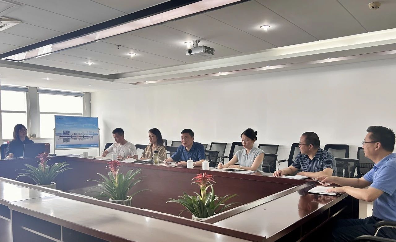 合肥市生态环境局二级调研员方照云一行到雷克环境调研指导