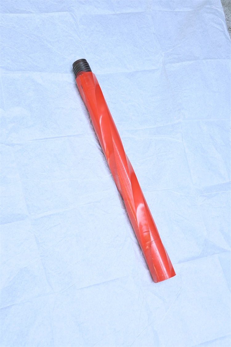 宽槽大孔径钻杆