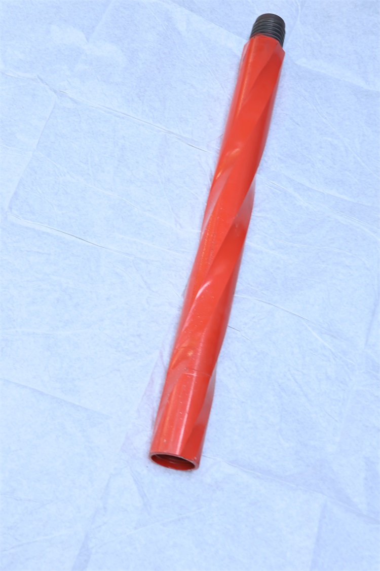 宽槽大孔径钻杆