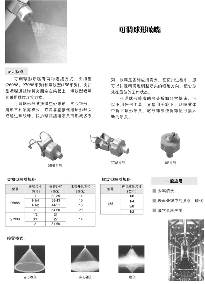 夹扣喷嘴