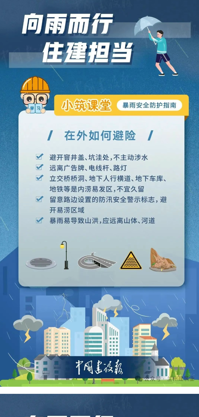 暴雨天防护