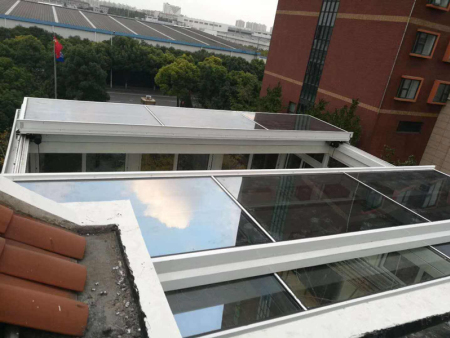移动阳光房开合屋顶