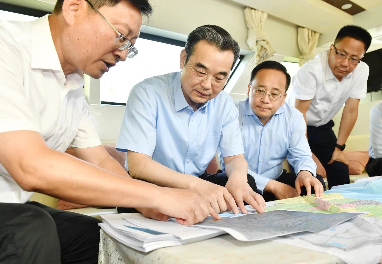 淮安市委書記史志軍、市長顧坤調(diào)研推進白馬湖洪金斷面水質(zhì)達標工作