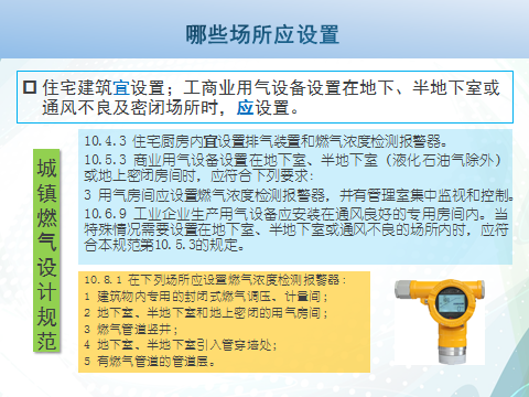 可燃气体探测报警