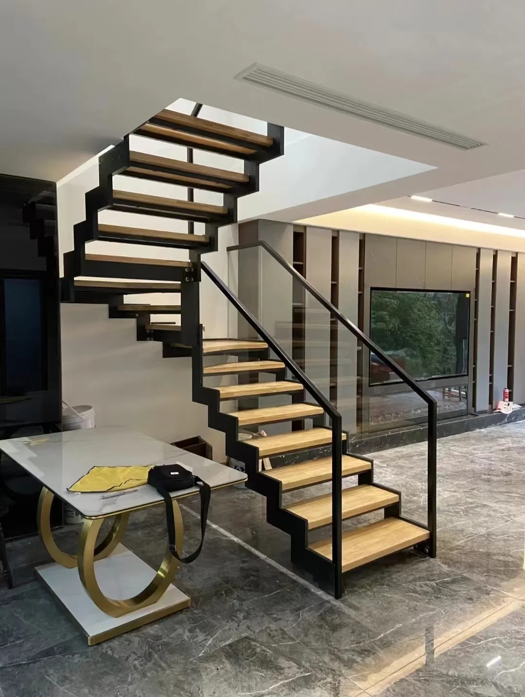 钢木楼梯