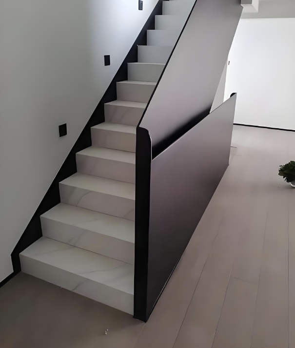 高栏钢板扶手护栏