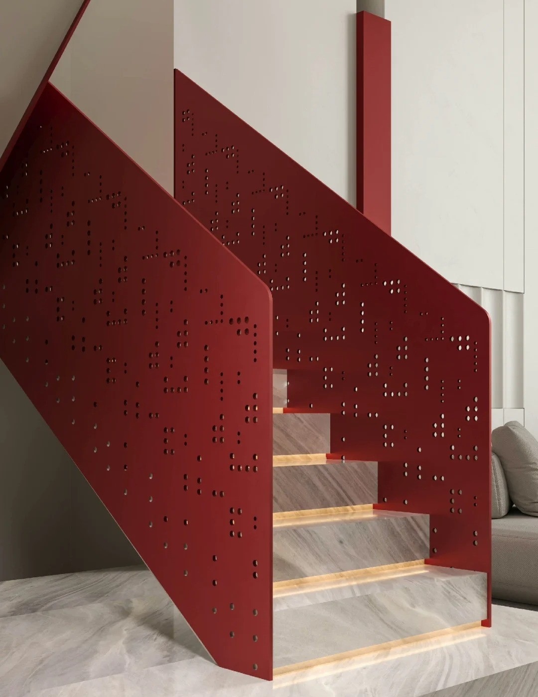 高栏钢板扶手护栏