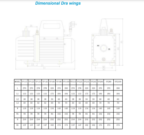 1/4HP TXVP215 空调制冷维修抽气泵