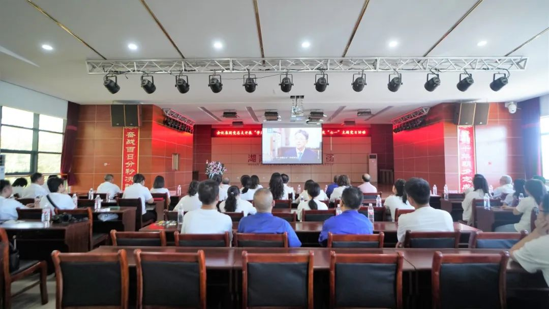 湖南金化科技集团党总支开展“学法明纪知敬畏 遵纪守法明底线” 暨庆“七一”主题党日活动
