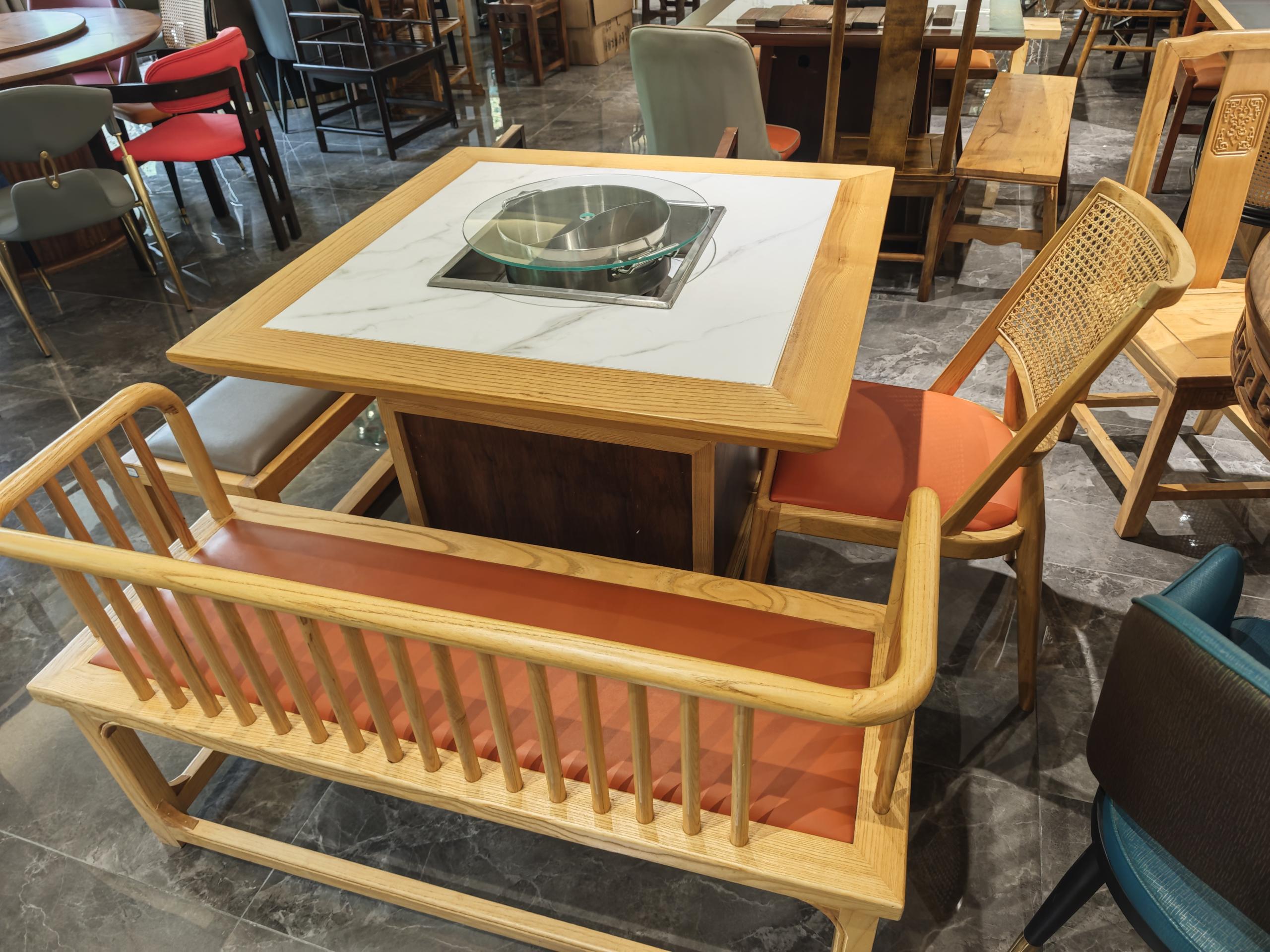 火锅桌椅（新中式，仿古）