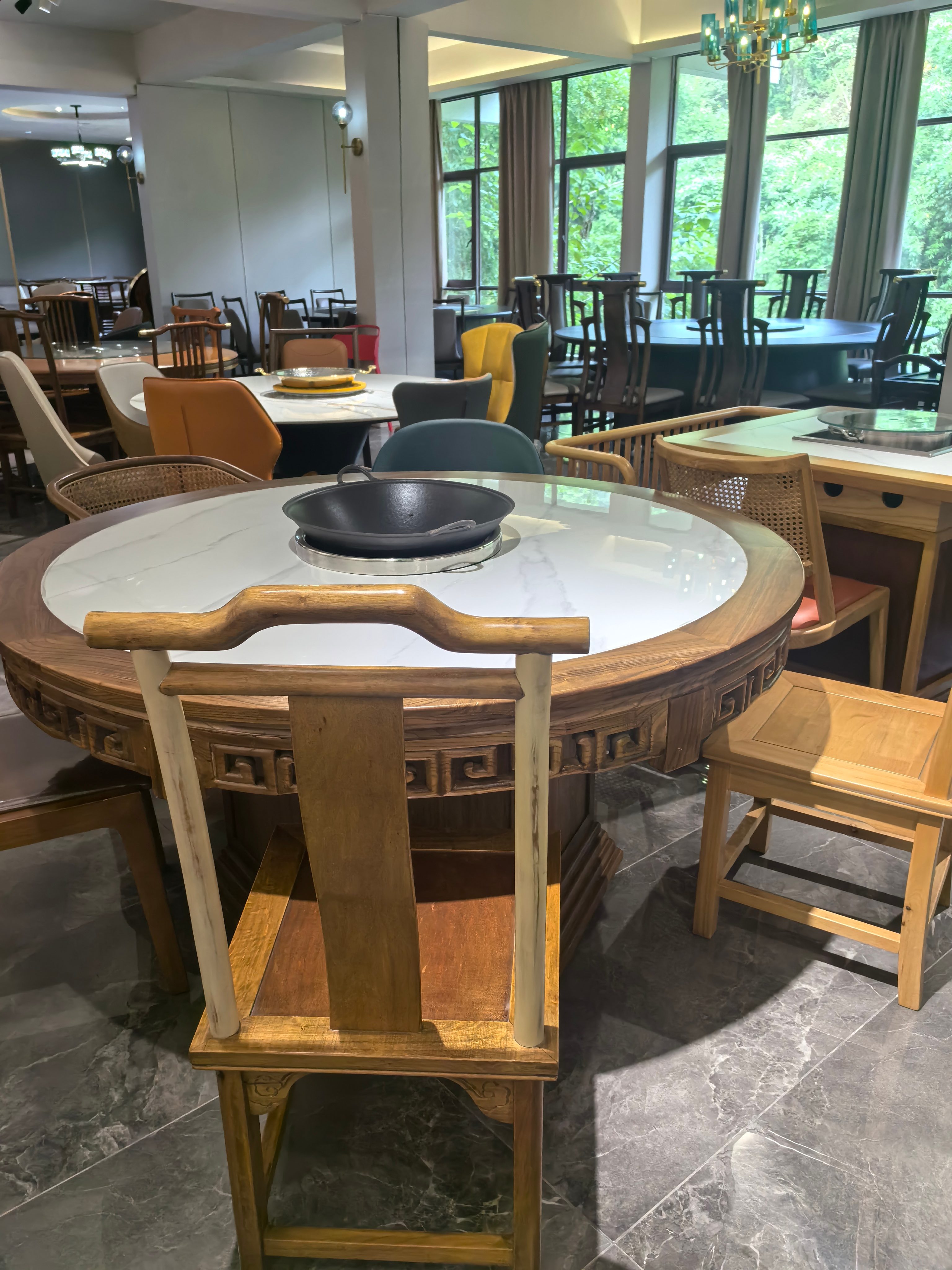 火锅桌椅（新中式，仿古）