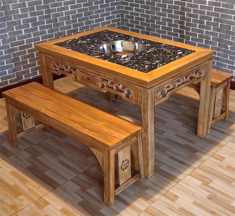 火锅桌椅（新中式，仿古）