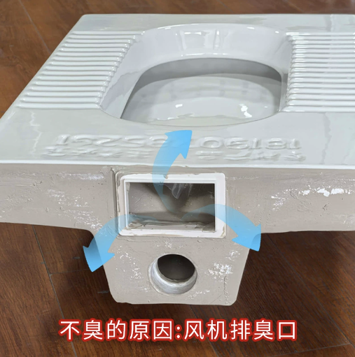 排臭蹲便器