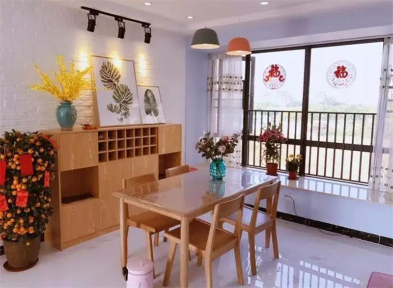 酒柜+餐边柜组合