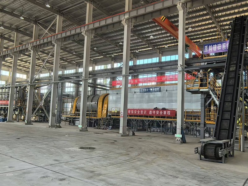 锂电池回收处理线