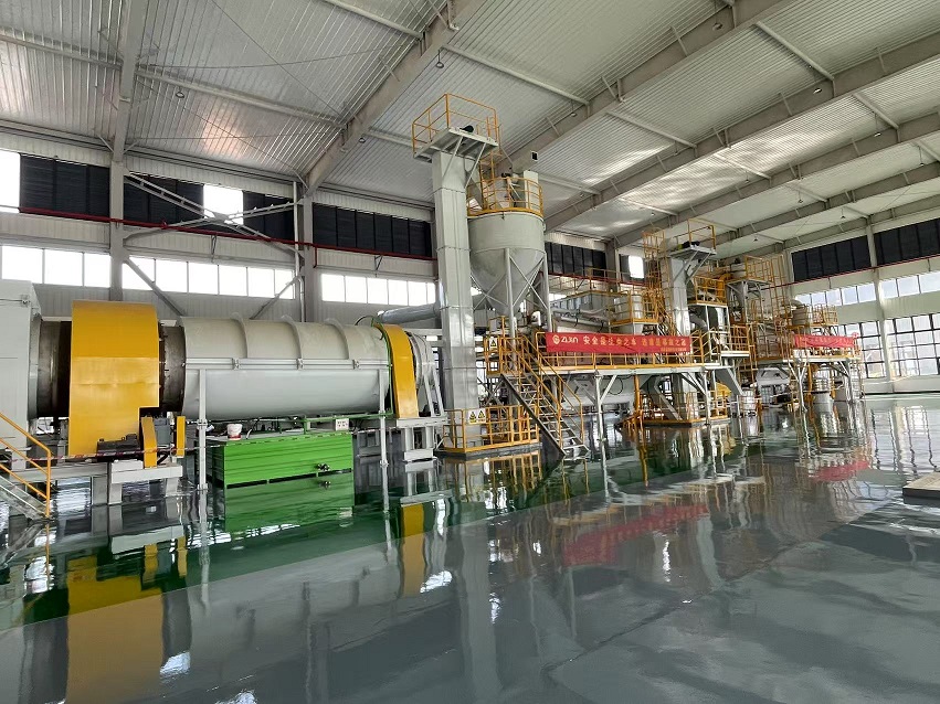 锂电池回收处理线